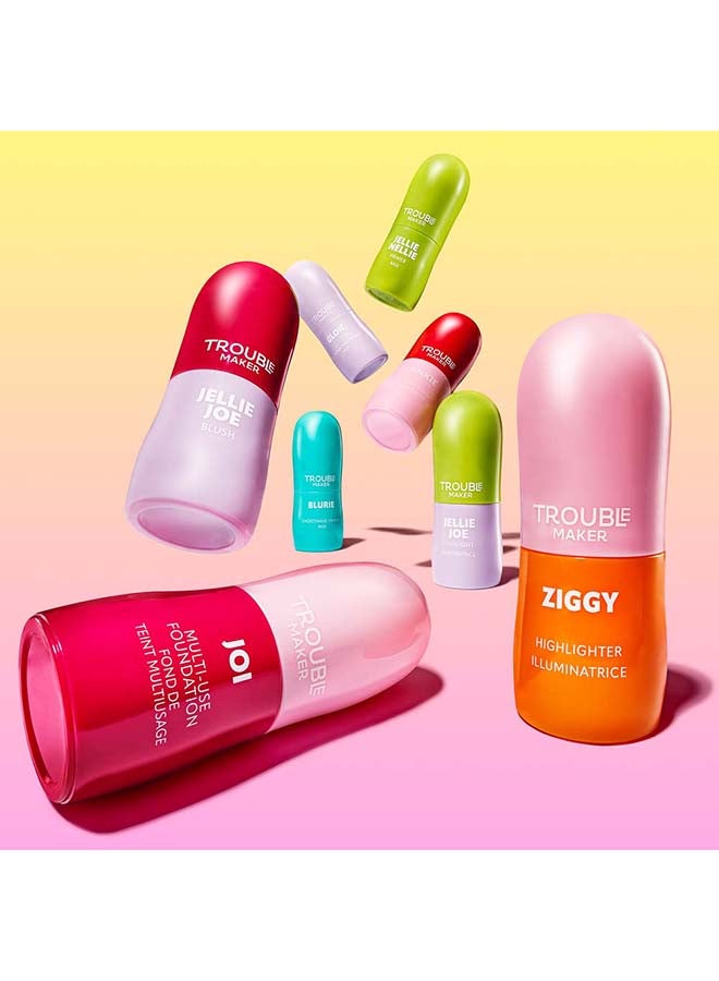 Trouble Maker Ziggy Stick Glass Highlight Earthling Pink - Image 3